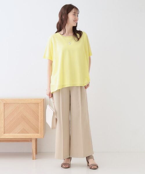 SHOO・LA・RUE / シューラルー その他トップス | 【2点セット】インせず着られるシアーニット＋タンクトップ | 詳細18