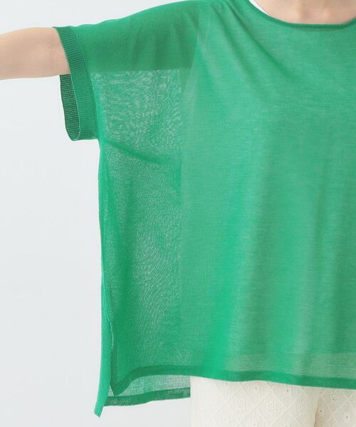 SHOO・LA・RUE / シューラルー その他トップス | 【2点セット】インせず着られるシアーニット＋タンクトップ | 詳細25