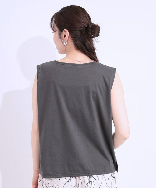 SHOO・LA・RUE / シューラルー その他トップス | 【2点セット】インせず着られるシアーニット＋タンクトップ | 詳細6