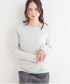 SHOO・LA・RUE / シューラルー その他トップス | 【洗える/S-LL/2点セット】1セットあると便利 シアーレイヤードロンTセット