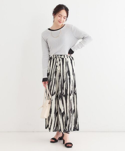 SHOO・LA・RUE / シューラルー その他トップス | 【洗える/S-LL/2点セット】1セットあると便利 シアーレイヤードロンTセット | 詳細6