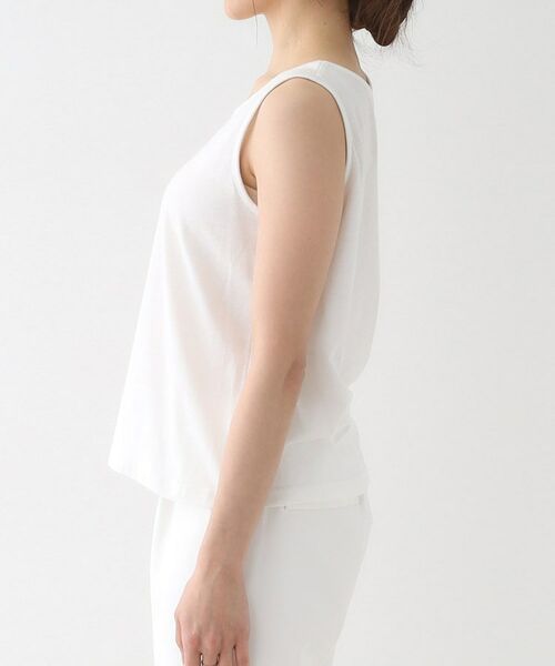 SHOO・LA・RUE / シューラルー その他トップス | 【洗える/S-LL/2点セット】着るだけでコーデが決まる 透かし柄ドルマンニット＋タンクトップ | 詳細21