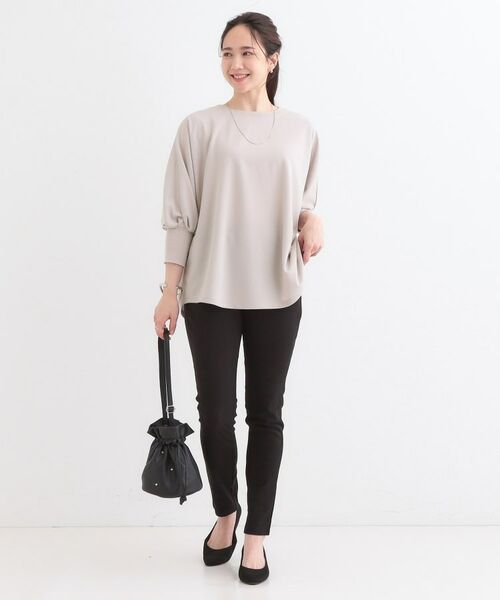 SHOO・LA・RUE / シューラルー カットソー | 【洗える/S-LL】体型カバーにも ゆるりと着られる ドルマントップス | 詳細2