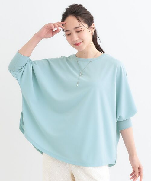 SHOO・LA・RUE / シューラルー カットソー | 【洗える/S-LL】体型カバーにも ゆるりと着られる ドルマントップス | 詳細8