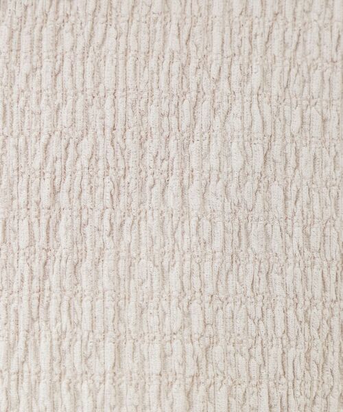 SHOO・LA・RUE / シューラルー カットソー | 【洗える/S-LL】表面感が魅力 インせず決まる 裾タック5分袖トップス | 詳細4