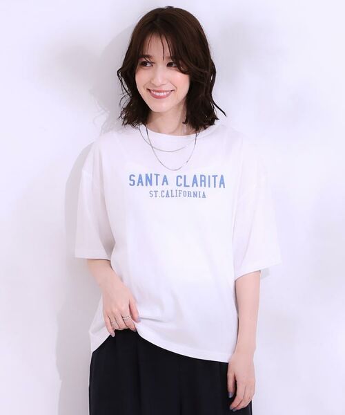 SHOO・LA・RUE / シューラルー Tシャツ | 【選べる4柄】コットンプリントロゴTシャツ | 詳細13