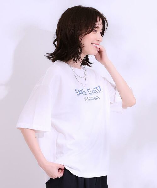 SHOO・LA・RUE / シューラルー Tシャツ | 【選べる4柄】コットンプリントロゴTシャツ | 詳細14