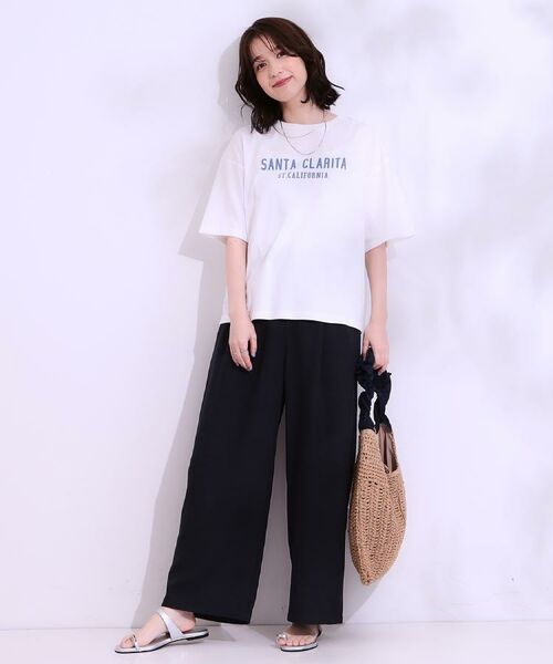 SHOO・LA・RUE / シューラルー Tシャツ | 【選べる4柄】コットンプリントロゴTシャツ | 詳細15