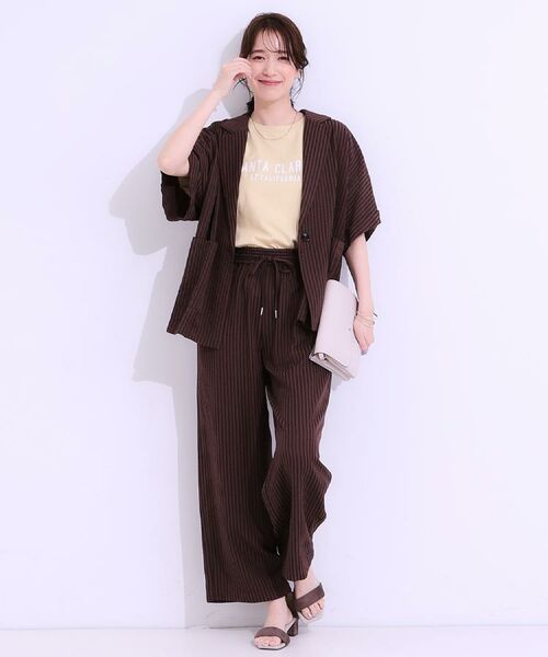 SHOO・LA・RUE / シューラルー Tシャツ | 【選べる4柄】コットンプリントロゴTシャツ | 詳細20