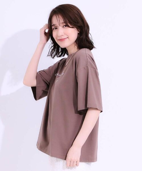 SHOO・LA・RUE / シューラルー Tシャツ | 【選べる4柄】コットンプリントロゴTシャツ | 詳細22