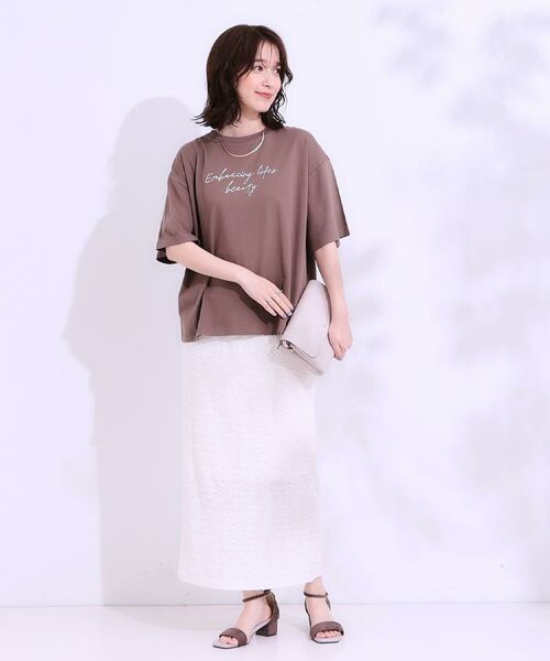 SHOO・LA・RUE / シューラルー Tシャツ | 【選べる4柄】コットンプリントロゴTシャツ | 詳細23