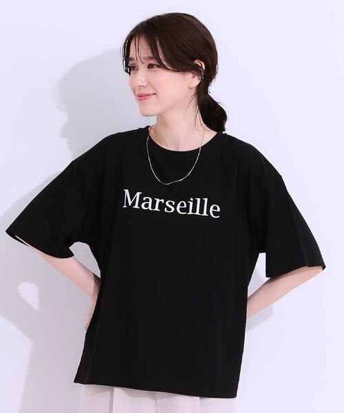 SHOO・LA・RUE / シューラルー Tシャツ | 【選べる4柄】コットンプリントロゴTシャツ | 詳細5