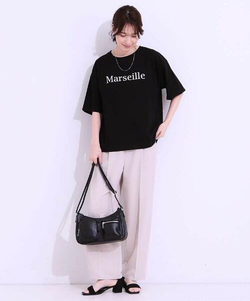 SHOO・LA・RUE / シューラルー Tシャツ | 【選べる4柄】コットンプリントロゴTシャツ | 詳細7