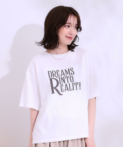 SHOO・LA・RUE / シューラルー Tシャツ | 【選べる4柄】コットンプリントロゴTシャツ | 詳細9