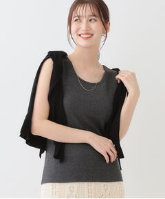 SHOO・LA・RUE / シューラルー キャミソール・チューブトップ | 【洗える/S-LL】色違いで揃えたい テレコリブタンクトップ