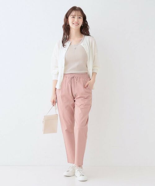 SHOO・LA・RUE / シューラルー キャミソール・チューブトップ | 【洗える/S-LL】色違いで揃えたい テレコリブタンクトップ | 詳細11