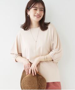 SHOO・LA・RUE / シューラルー カットソー | 【ひんやり/UV/二の腕カバー】肘まで隠れるとろみドルマン5分袖トップス