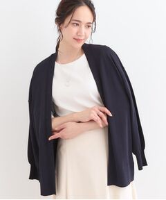 SHOO・LA・RUE / シューラルー カーディガン・ボレロ | 【洗える/ひんやり/UV】お尻が隠れるトッパーカーディガン