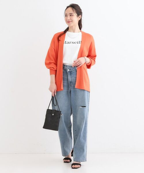 SHOO・LA・RUE / シューラルー カーディガン・ボレロ | 【洗える/ひんやり/UV】お尻が隠れるトッパーカーディガン | 詳細15