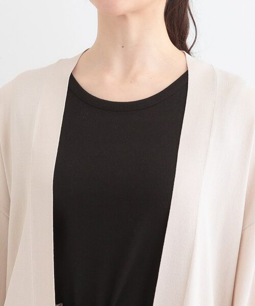 SHOO・LA・RUE / シューラルー カーディガン・ボレロ | 【洗える/ひんやり/UV】お尻が隠れるトッパーカーディガン | 詳細20