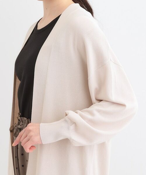 SHOO・LA・RUE / シューラルー カーディガン・ボレロ | 【洗える/ひんやり/UV】お尻が隠れるトッパーカーディガン | 詳細21