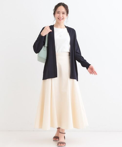 SHOO・LA・RUE / シューラルー カーディガン・ボレロ | 【洗える/ひんやり/UV】お尻が隠れるトッパーカーディガン | 詳細3