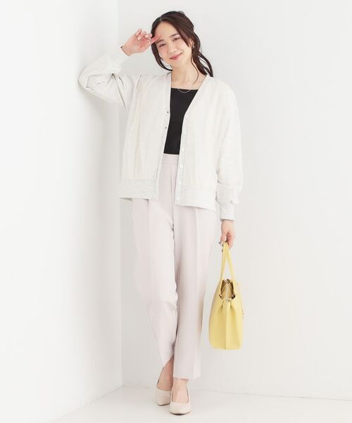 SHOO・LA・RUE / シューラルー カーディガン・ボレロ | 【S-LL】チュールレイヤードカーディガン | 詳細11