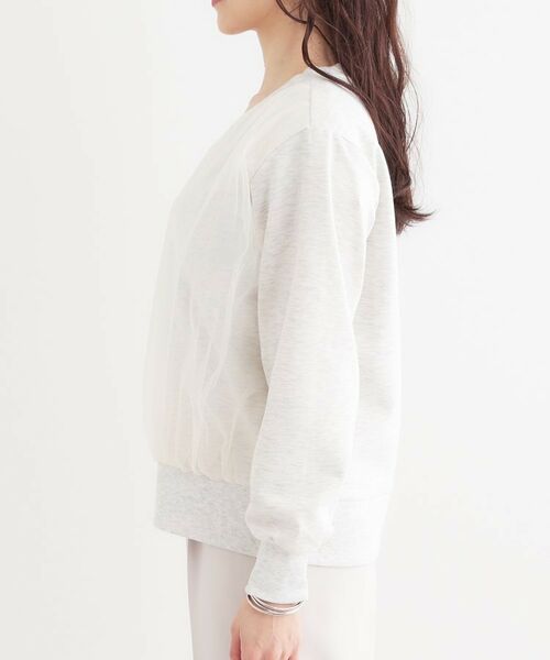 SHOO・LA・RUE / シューラルー カーディガン・ボレロ | 【S-LL】チュールレイヤードカーディガン | 詳細14