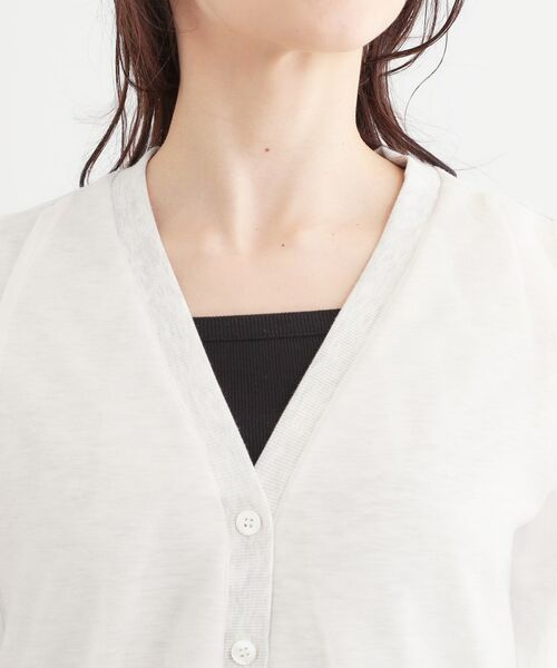 SHOO・LA・RUE / シューラルー カーディガン・ボレロ | 【S-LL】チュールレイヤードカーディガン | 詳細16