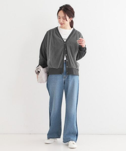 SHOO・LA・RUE / シューラルー カーディガン・ボレロ | 【S-LL】チュールレイヤードカーディガン | 詳細3