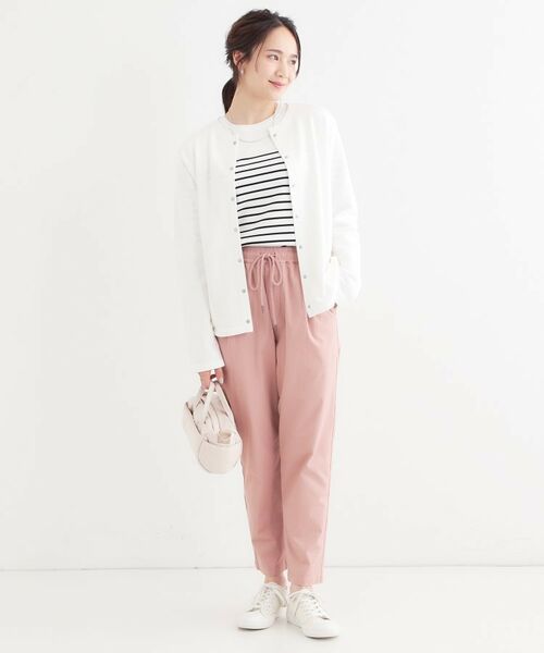 SHOO・LA・RUE / シューラルー カーディガン・ボレロ | 【洗える/S-LL】大人カジュアルコーデに ミニ裏毛スナップカーディガン | 詳細15