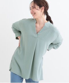 SHOO・LA・RUE / シューラルー チュニック | 【洗える/S-LL】さらさらタッチが心地よい ゆったりチュニック