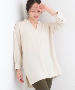 SHOO・LA・RUE / シューラルー チュニック | 【洗える/S-LL】さらさらタッチが心地よい ゆったりチュニック