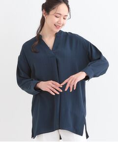 SHOO・LA・RUE / シューラルー チュニック | 【洗える/S-LL】さらさらタッチが心地よい ゆったりチュニック