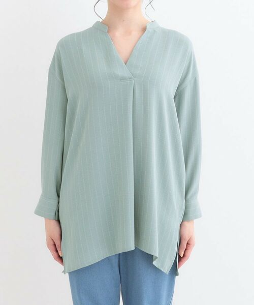 SHOO・LA・RUE / シューラルー チュニック | 【洗える/S-LL】さらさらタッチが心地よい ゆったりチュニック | 詳細13