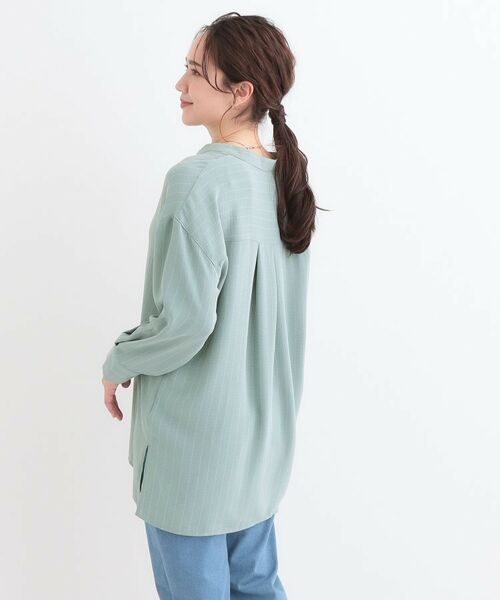 SHOO・LA・RUE / シューラルー チュニック | 【洗える/S-LL】さらさらタッチが心地よい ゆったりチュニック | 詳細2