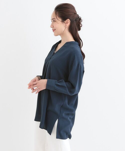 SHOO・LA・RUE / シューラルー チュニック | 【洗える/S-LL】さらさらタッチが心地よい ゆったりチュニック | 詳細6