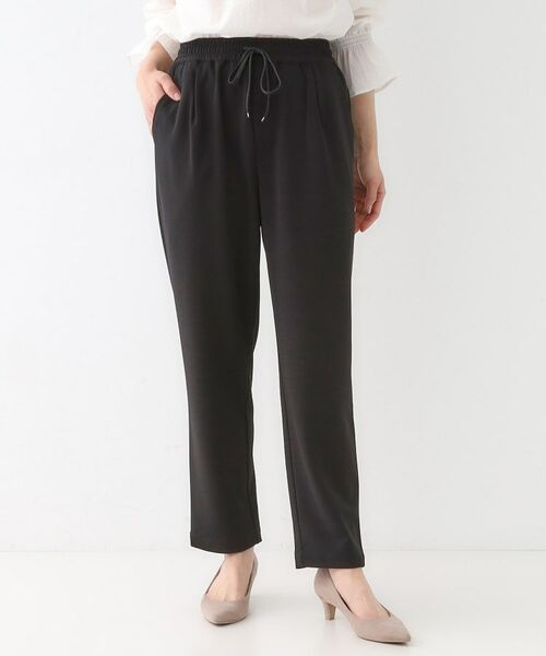 SHOO・LA・RUE / シューラルー パンツ | 【洗える】脚のラインを拾いにくい スマートイージー テーパードパンツ | 詳細1