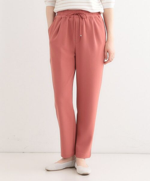 SHOO・LA・RUE / シューラルー パンツ | 【洗える】脚のラインを拾いにくい スマートイージー テーパードパンツ | 詳細17