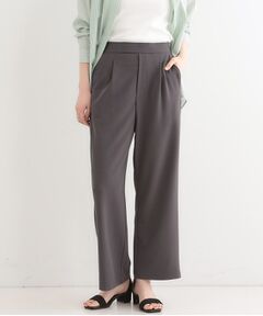 SHOO・LA・RUE / シューラルー パンツ | 【洗える/しわになりにくい】脚のラインを拾いにくい スマートイージー ワイドパンツ
