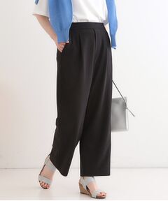 SHOO・LA・RUE / シューラルー パンツ | 【洗える/しわになりにくい】脚のラインを拾いにくい スマートイージー ワイドパンツ