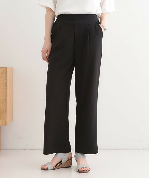 SHOO・LA・RUE / シューラルー パンツ | 【洗える/しわになりにくい】脚のラインを拾いにくい スマートイージー ワイドパンツ | 詳細1