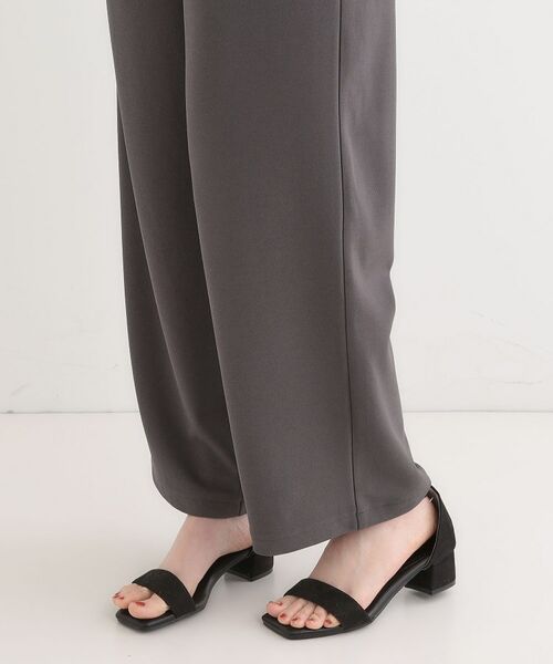 SHOO・LA・RUE / シューラルー パンツ | 【洗える/しわになりにくい】脚のラインを拾いにくい スマートイージー ワイドパンツ | 詳細19