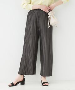 SHOO・LA・RUE / シューラルー ショート・ハーフ・半端丈パンツ | 【洗える】楽してほっそり見え カットプリーツパンツ