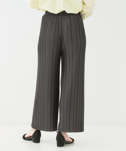 SHOO・LA・RUE / シューラルー ショート・ハーフ・半端丈パンツ | 【洗える】楽してほっそり見え カットプリーツパンツ | 詳細14