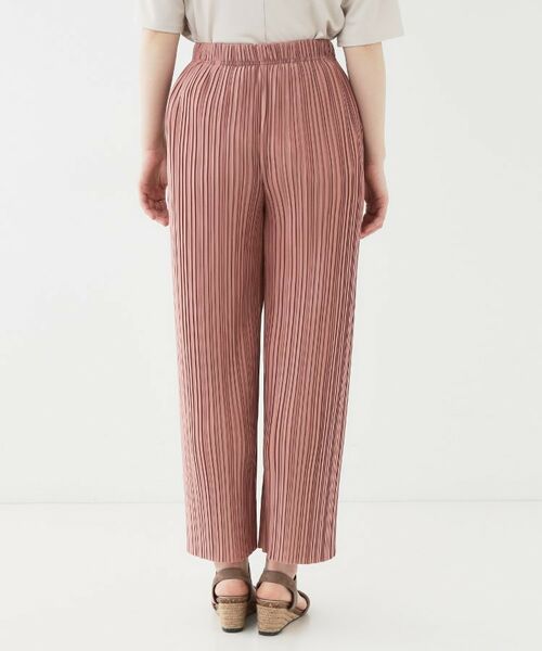 SHOO・LA・RUE / シューラルー ショート・ハーフ・半端丈パンツ | 【洗える】楽してほっそり見え カットプリーツパンツ | 詳細23