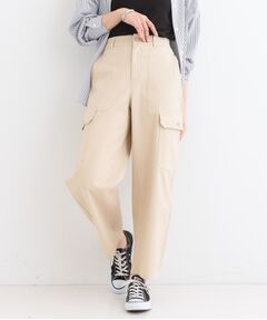 SHOO・LA・RUE / シューラルー ショート・ハーフ・半端丈パンツ | 【洗える/S-LL】らくらくストレッチ カーゴカーブパンツ