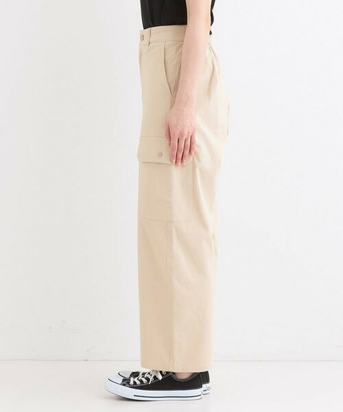 SHOO・LA・RUE / シューラルー ショート・ハーフ・半端丈パンツ | 【洗える/S-LL】らくらくストレッチ カーゴカーブパンツ | 詳細14