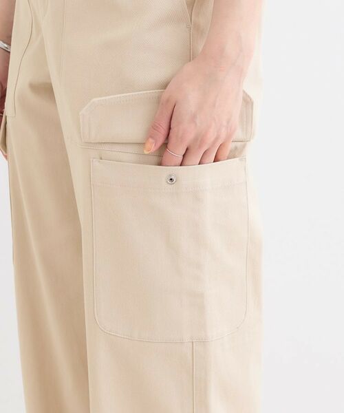SHOO・LA・RUE / シューラルー ショート・ハーフ・半端丈パンツ | 【洗える/S-LL】らくらくストレッチ カーゴカーブパンツ | 詳細19
