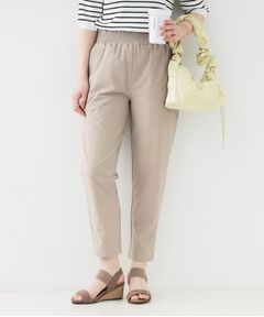 SHOO・LA・RUE / シューラルー ショート・ハーフ・半端丈パンツ | 【洗える/S-LL/ひんやり】さらっとしたタッチが癖になる ストレッチテーパードパンツ